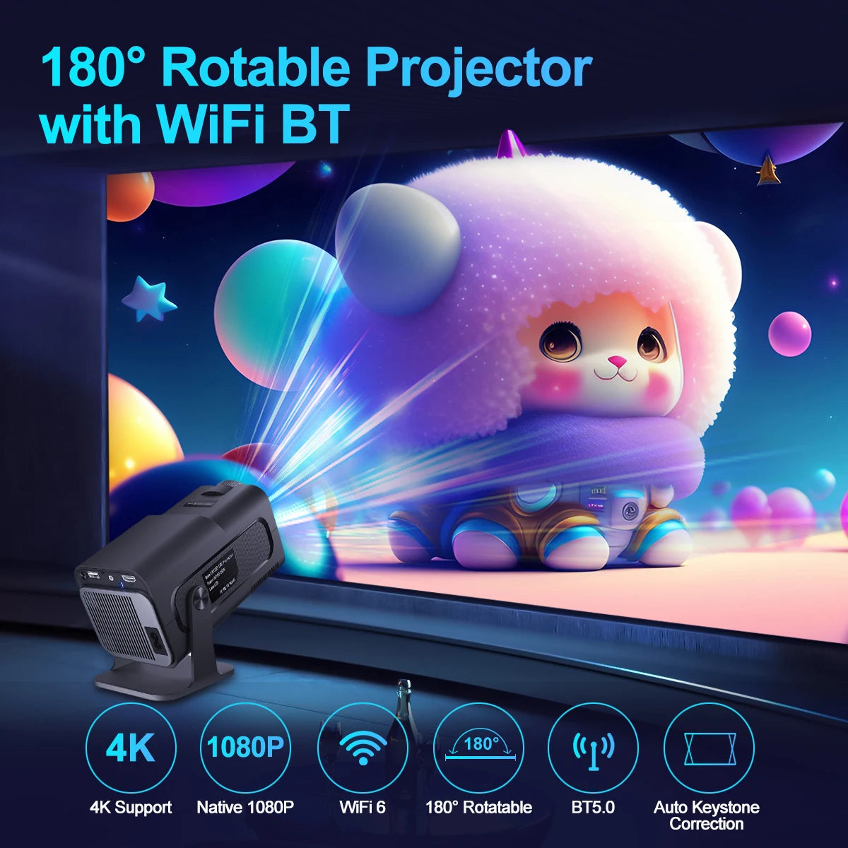 CinemaStream™ Pro 4K Projector